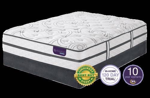 New Serta iSeries Vantage Plush Mattress - Twin XL - 54883