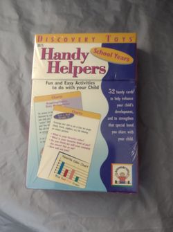 Discovery Toys Handy Helpers Activity Cards