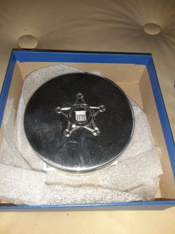 Secret Service Pewter Dish 