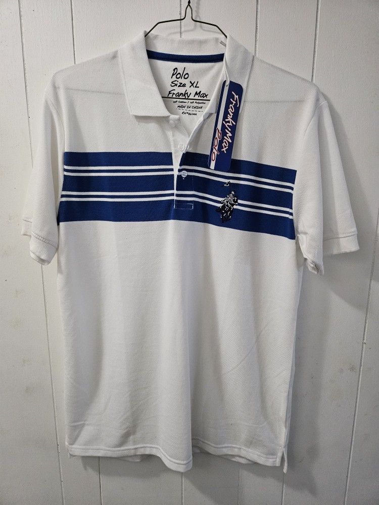 Polo Shirt Size XL Extra Large Franky Max New