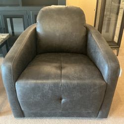 Swivel Grey Chair