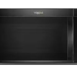 Whirlpool 30 in. Over-the-Range Microwave in Black with Sensor Cooking (Black)