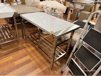 Commercial Stainless Steel Prep Table