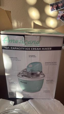 NEW Americana collection 1QT ice cream maker