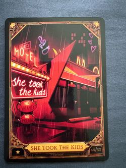Hazbin Hotel Season 2, 1st edition trading cards, She Took the Kids