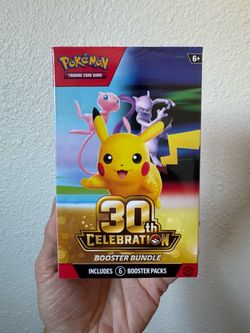 Pokémon 30th celebration booster bundle