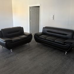 Sofa and loveseat