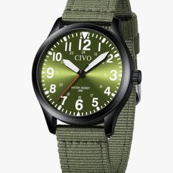 Green Watch for Men Waterproof (NEW)