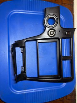 Toyota MR2 SW20 91-95 Black Center Dash Radio Bezel (Has two small cracks)