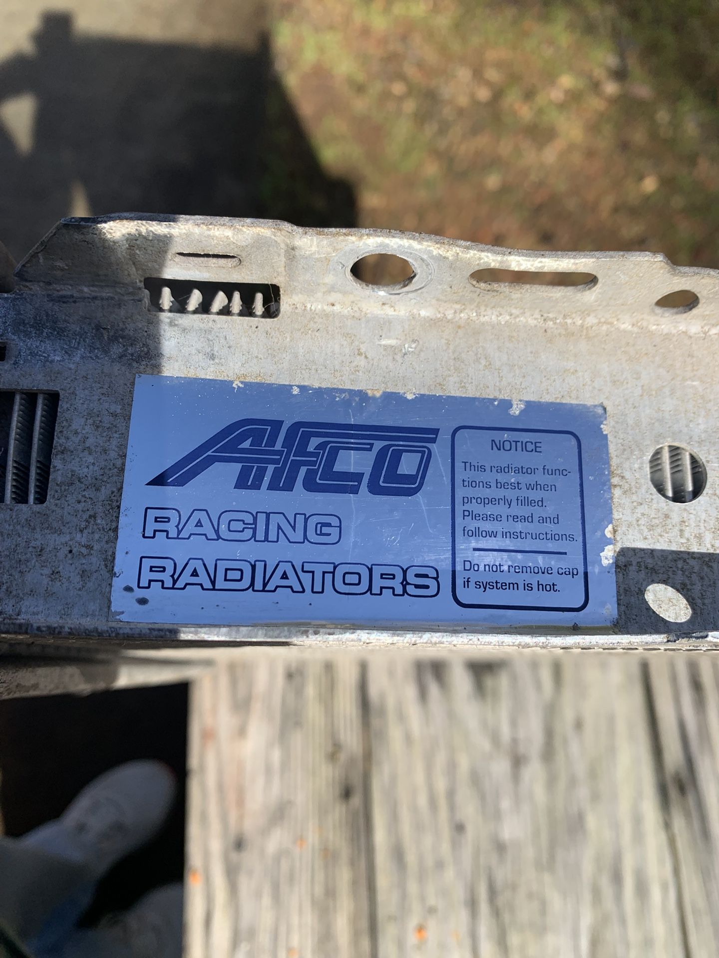 AFCO Racing Radiator No Leaks $20 OBO!