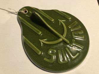 Vintage Sultan Ceramic Wall Plaque Rare 5-1/2” X 7”