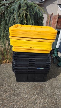 Storage box 27gal. 9pc 20gal. 3pc