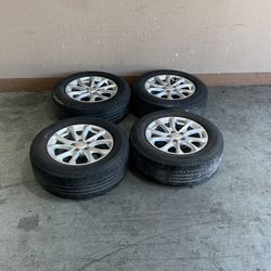 18-21 Chevy Chevrolet Equinox Wheel Rim Rin Goma Tire Part Parts Wheels Set 2018 2019 2020 2021