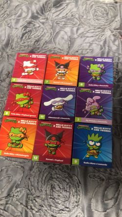 Hello kitty x TMNT