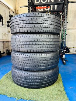 4 USED TIRES P245/60R18 MICHELIN DEFENDER LTX MS2 ALL SEASON 245 60 18 💰 Best deals are ca$h in person 