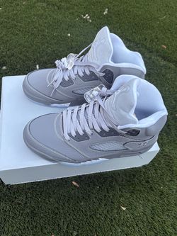 Jordan 5 grey wolf