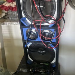 Chuchero of 10” with equalizer