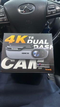 4K T5 Dual Dash Cam