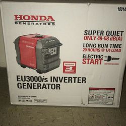 Honda es3000 is generator (new)