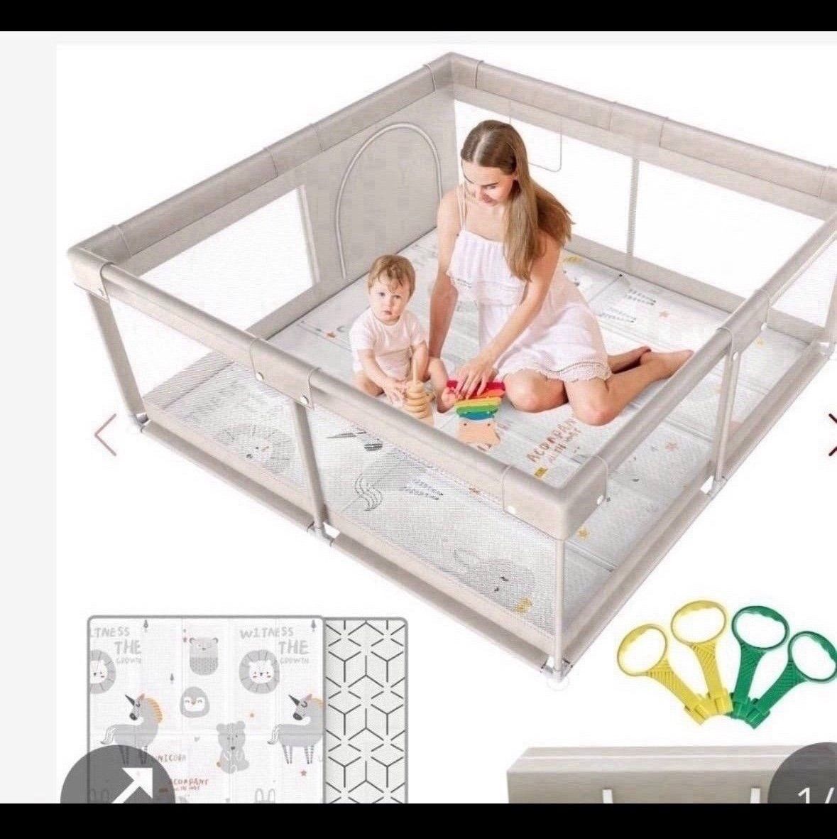 Baby Playpen,Playpen, Playpen For Babies And Toddlers, Play Pen