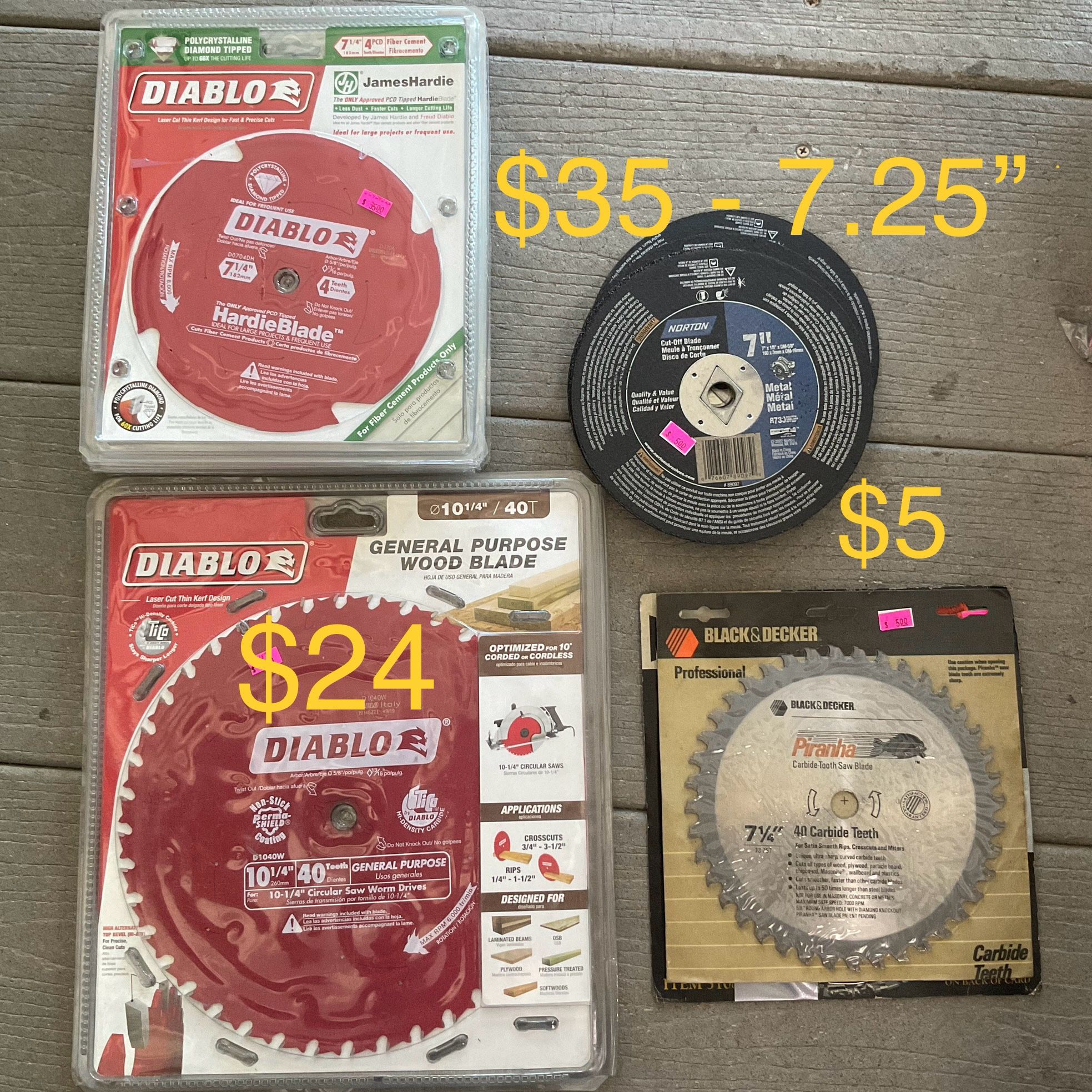 Brand New Diablo Blades