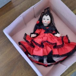 Vintage Madam Alexander International  Spanish  Doll