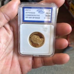 Presidential Dollar Coin Proof Slab 