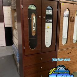 Tall Closet With Mirror Ropero Nuevo Bonito Wardrobe 