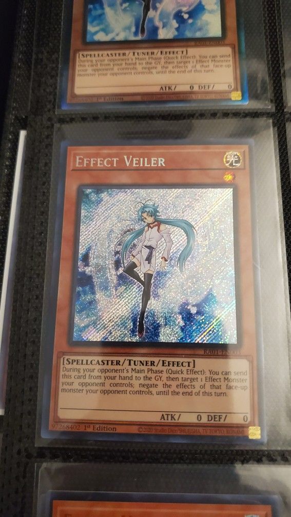 Yugioh Effect Veiler Secret Rare