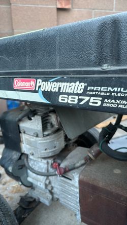 Coleman power mate, premium plus electric generator