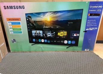 85. TD Samsung free delivery six month warranty $55 selling Financing 85 inch Samsung smart 4K HDTV 120 Hz.