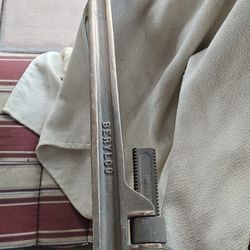 38" Barlyco Brass Pipe Wrench 