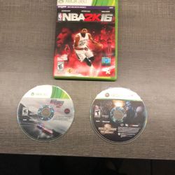 NBA, 2K 16. Need for speed rivals. Mortal Kombat vs DC universe