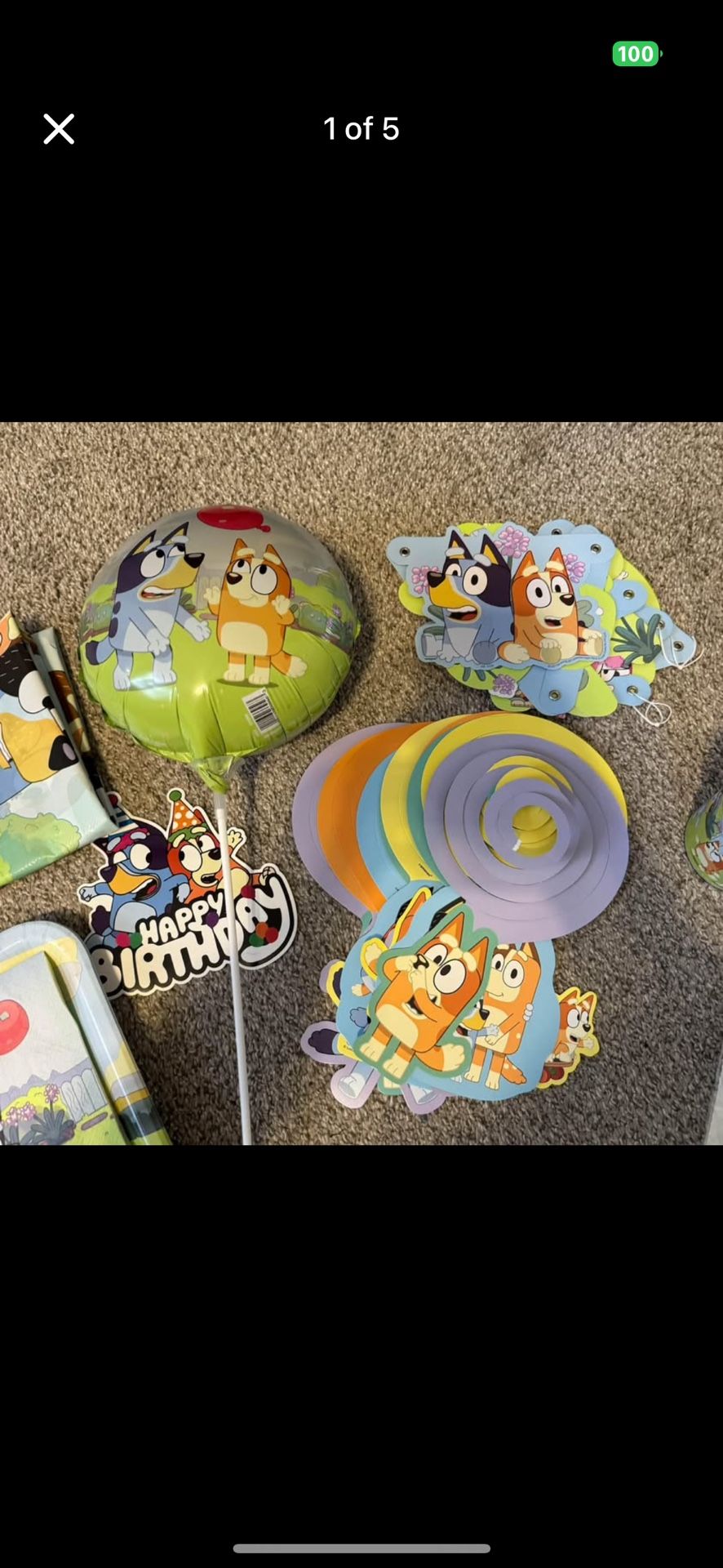 Bluey Party Decorations