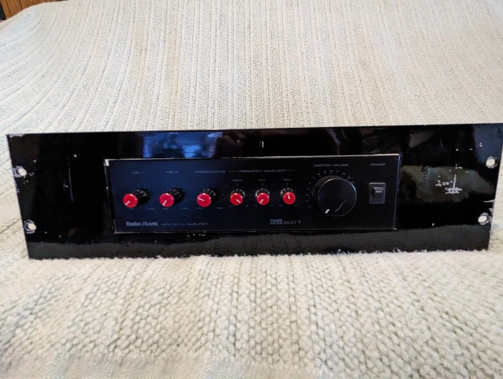 P.A. Amp. Rack Mount