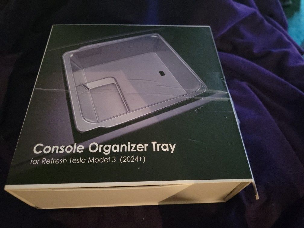 Tesla Model 3 Console Organizer Tray