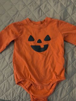 18 month Pumpkin Onsie