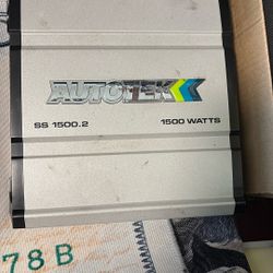 Autotek SS 1500 Watt 2 Channel Amp