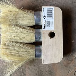 Anvil 6 in. 3-Knot White Pro Roof Brush