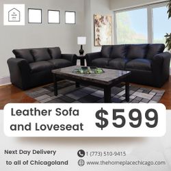 $599 Sofa And Loveseat Set
