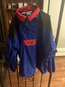 Columbia windbreaker vintage 90s XL
