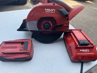 Hilti SCM 22-A cordless metal/wood circular saw