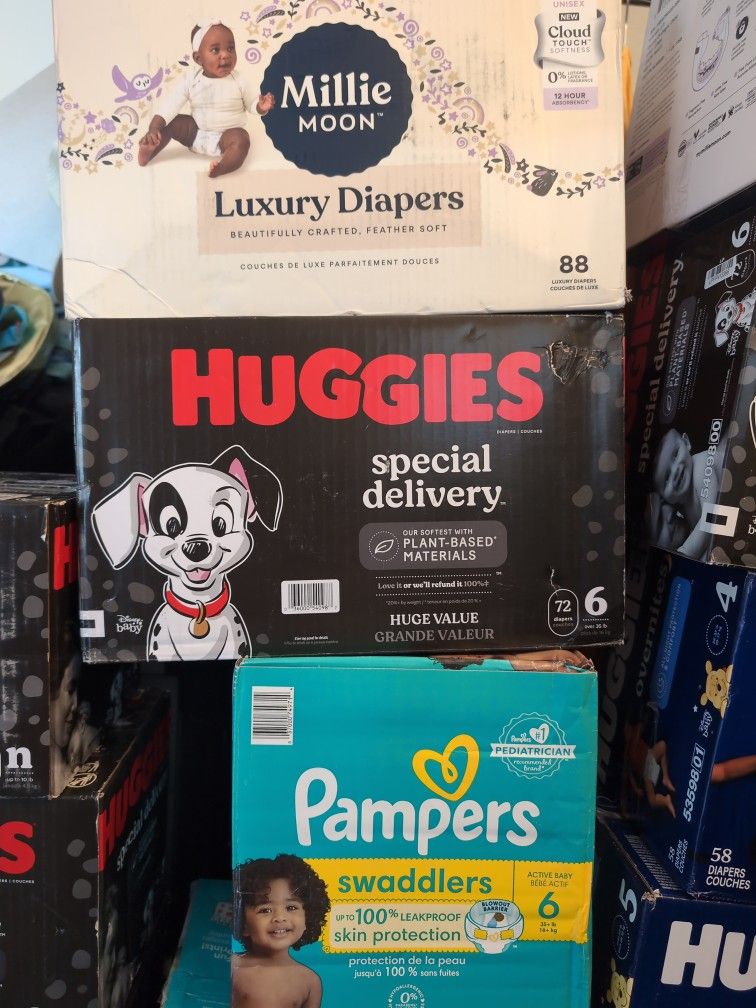 Huggies Size 6 72ct Asking 35.00