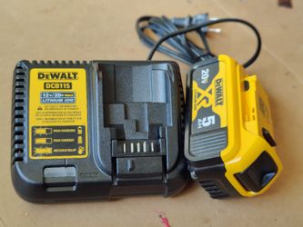 New DeWalt 20v 5ah Battery And Charger