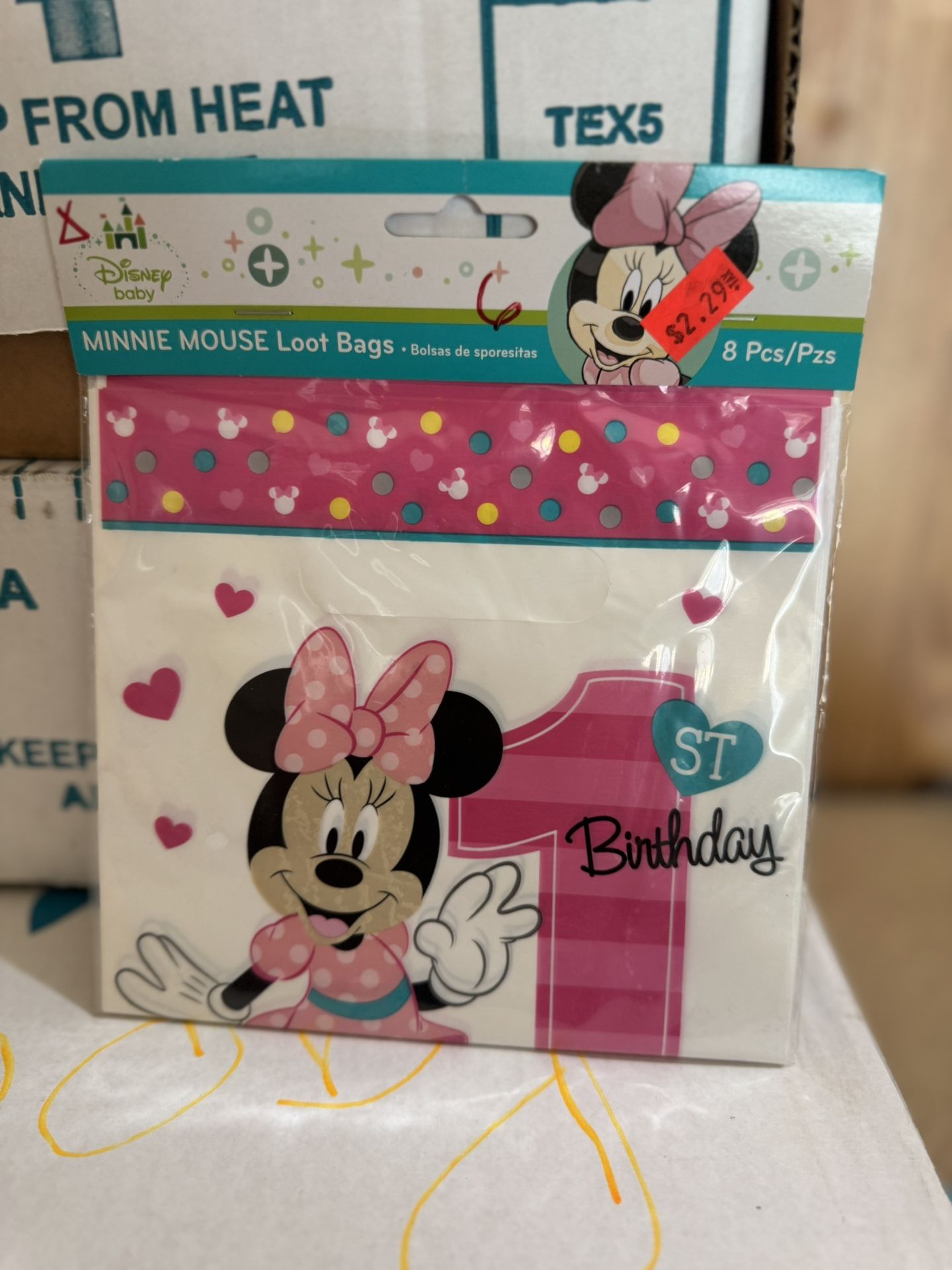 Minnie Mouse Loot Bags