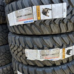 TOYO OPEN COUNTRY M/T LT295/70R17 TIRES FOR SALE!!!!