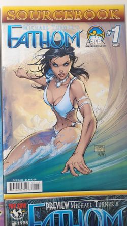 Michael Turner's Fathomcomic lot