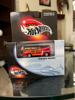 100% Hot Wheels 1948 Merc Woodie - Premium Adult Collector Series Mint