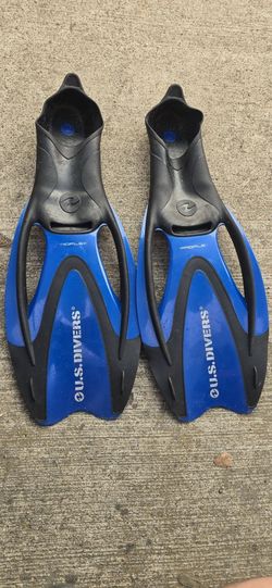 US Divers Proflex Fins Flippers Scuba Snorkel Diving size L 9.5-11.5 US/44-46 Euro