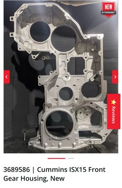 Cummins diesel timing housing ISX15